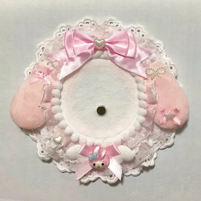 sanrio Cinnamoroll Mijn melodie creatieve en schattige 58 mm badgehouderdecoratie veelzijdige gepersonaliseerde kawaii rugzakdecoratie