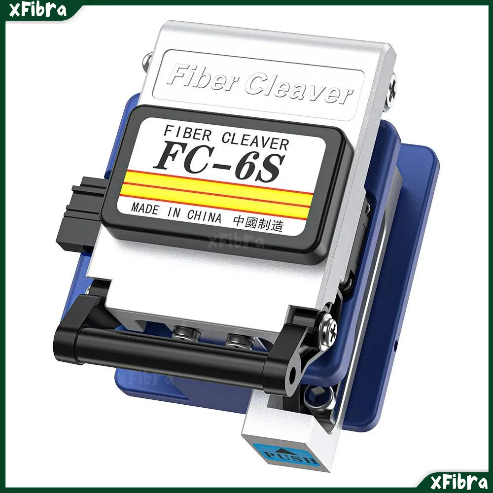 

Original FC-6S Optical Fiber Cleaver Portable High Precision FTTH Construction Tool