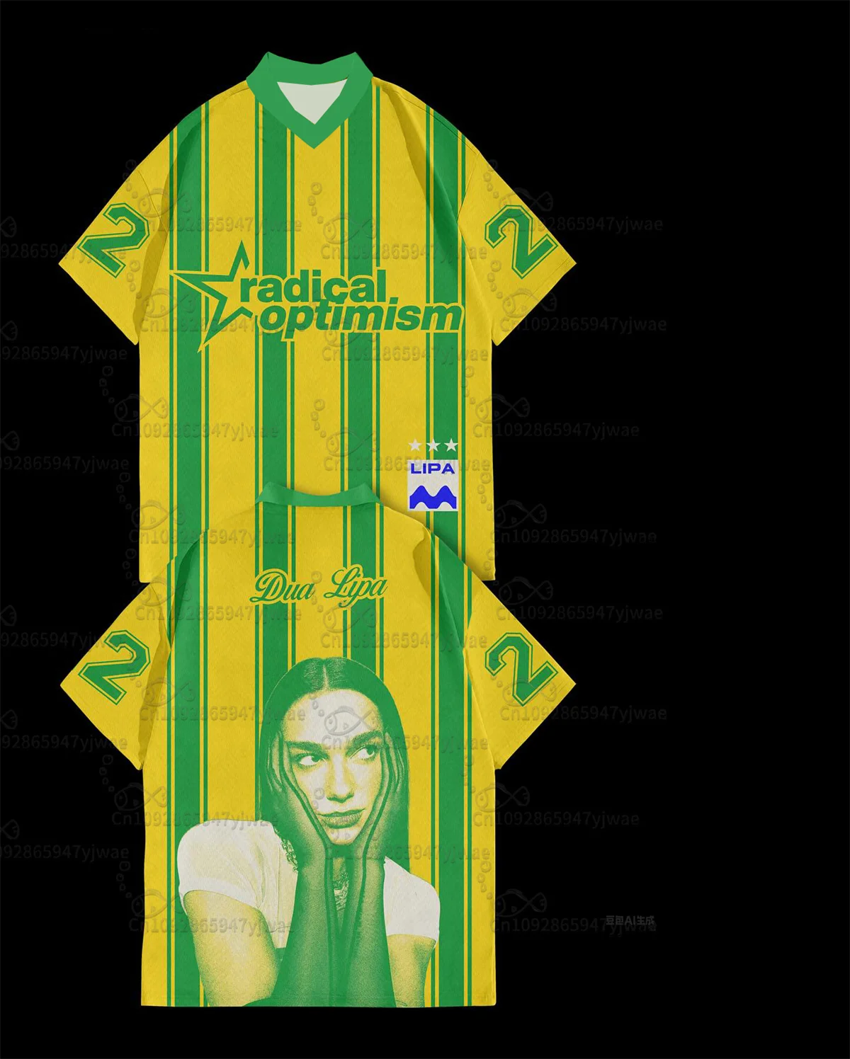 

Radical Optimism Movement Jersey Uk Pop Singer Album Unisex Music Fan Shirt Streetwear Summer Women'S Fashion Casual T-Shirt