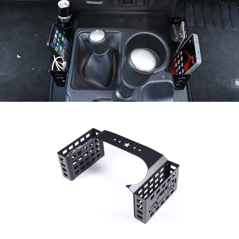 

For Toyota FJ Cruiser 2007-2021 RHD Car Center Console Gear Side Storage Box Baskets Organizer Tray Spare Parts