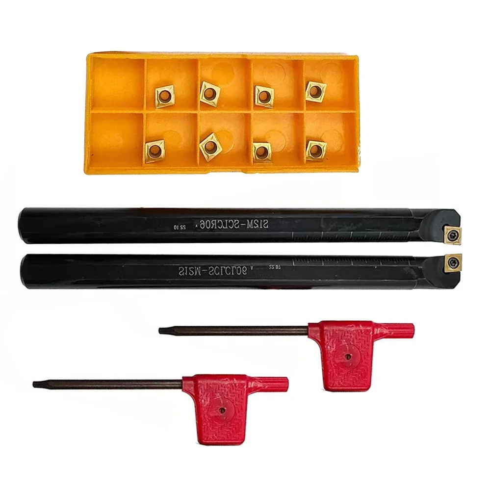 Durable Tool Holder with CCMT060204 Insert Suitable for Various Processing Environments Convenient Replacement