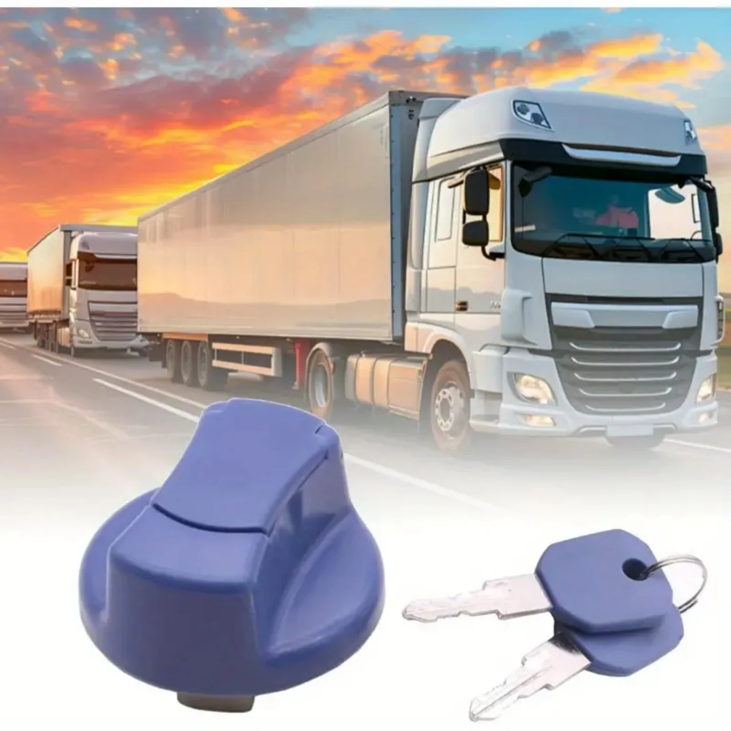 

Fuel Security Enhancement Truck Cap MAN Locking Cap Enhanced Security Keys Fuel Leak Prevention Robust Plastic Construction