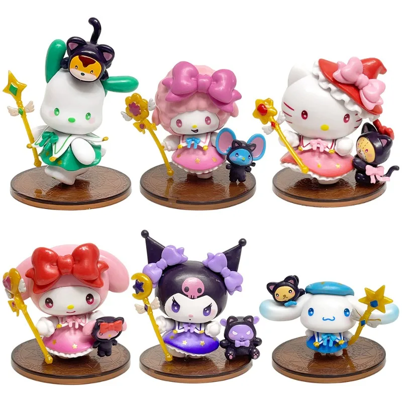 Sanrio Starry Night Party mago serie caja ciega Kulomie Linda figura periférica adorno muñeca