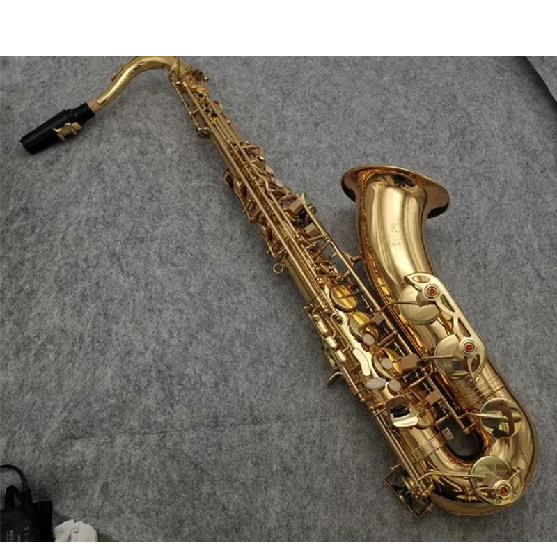 

2019 kaluolin B Flat Tenor Saxophone Musical Instrument Professional free shipping with Case