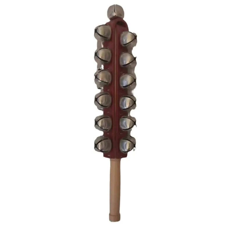 Orff Musical Instruments, Percussion Instruments, Early Education Toys, Rattle 25 Bells Big Stick Bells