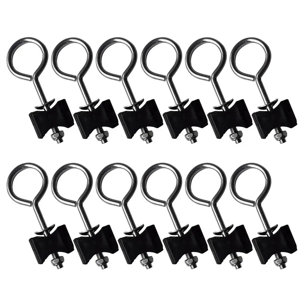 12 Sets Easy Assembly Trampoline Screws Steel Fixation Anti-shake Sturdy Jump Stability