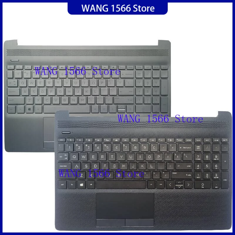 Teclado AH Palmrest US para HP Pavilion 15-DW 15s-DY 15s-DU TPN-C139