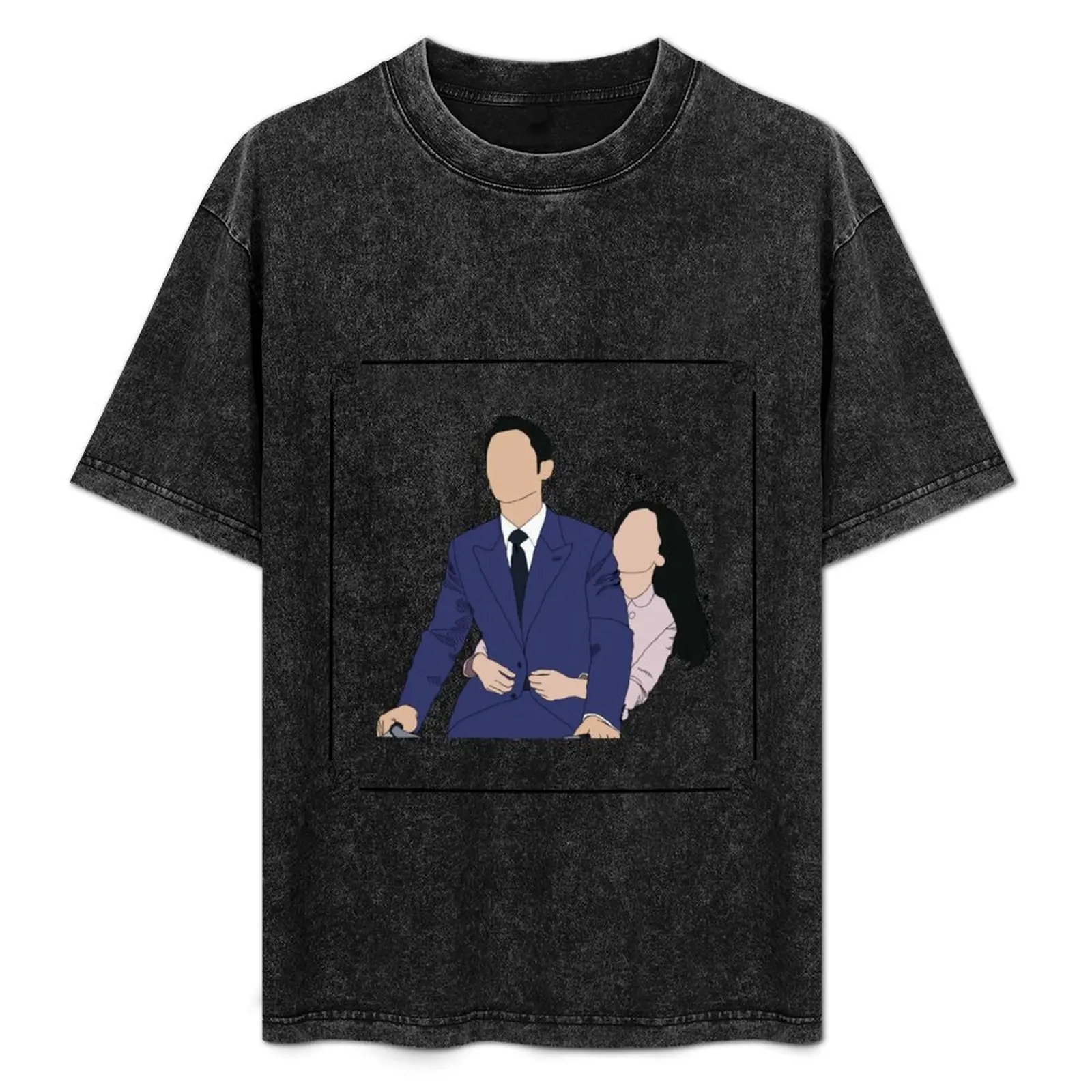 

Snowdrop Kdrama, bike ride T-Shirt Classic Basic Casual T-Shirt