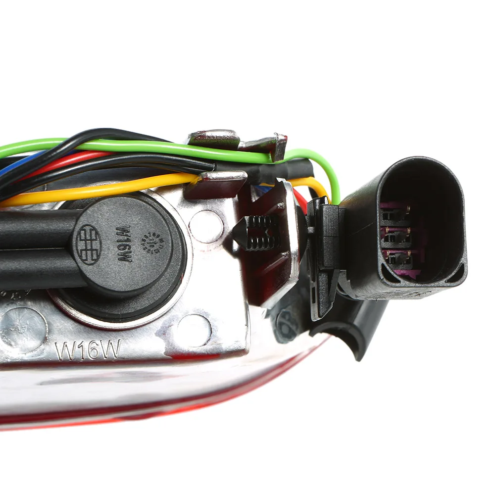 Luz trasera izquierda y derecha para Audi Q5 2,0 T, lámpara de parachoques inferior, bombillas Plug & Play y arnés de conexión, 2009-2015