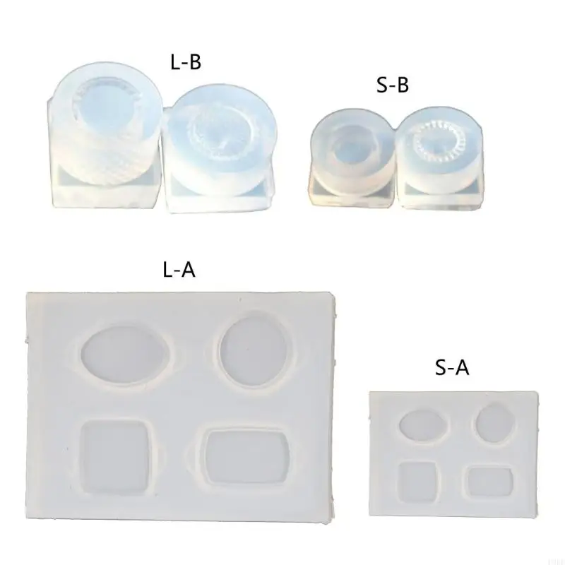 

652F Mini Tray Candy Cans Silicone Mold Epoxy Resin Mold DIY Jewelry Tools Desktop Ornament Crafts Making Supplies Non-stick