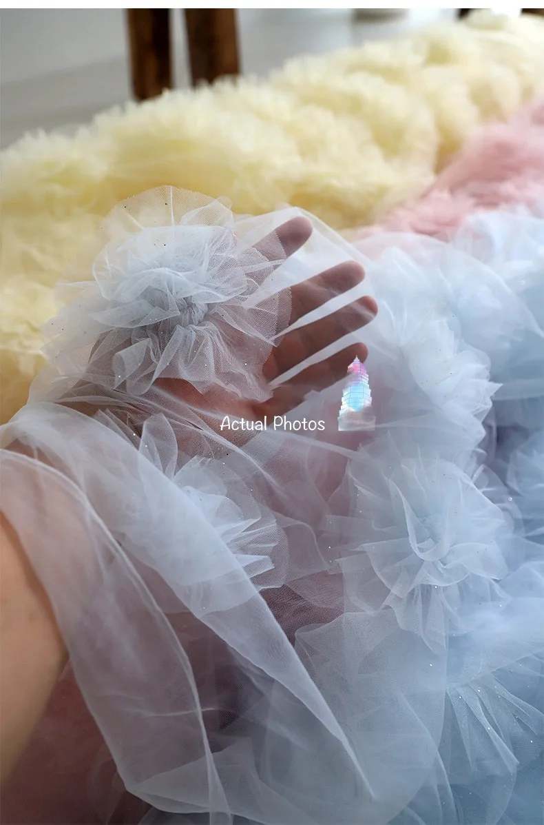 ผ้าลูกไม้ลายดอกไม้ 3 มิติ สีชมพูหวานๆ ผ้าไหมคลาวด์ ผ้าถ่ายภาพสไตล์ป่าไม้ ผ้าตกแต่งฉากหลังงานแต่งงาน อุปกรณ์ประกอบฉากถ่ายภาพ DIY