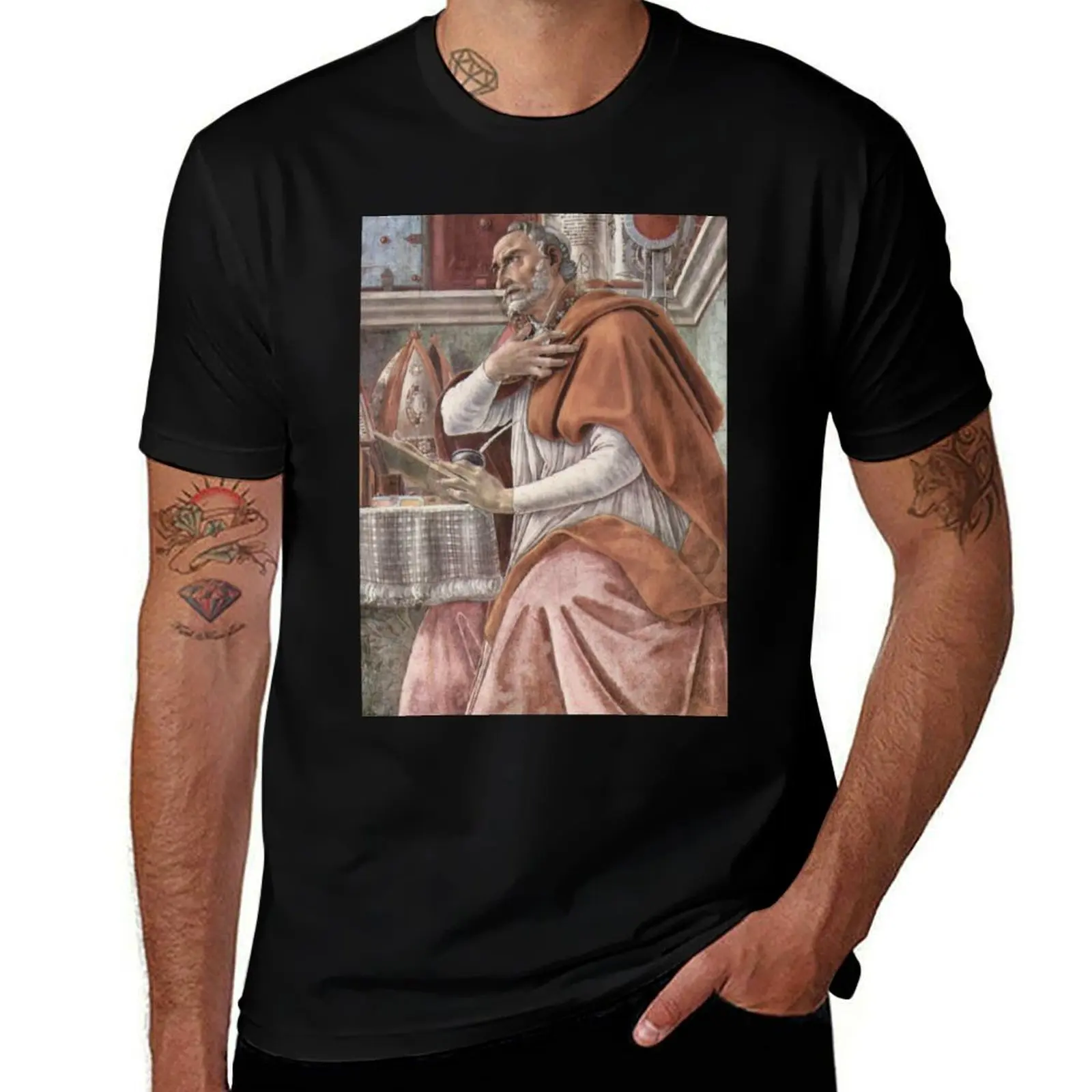 

Theologian Saint Augustine of Hippo T-Shirt Summer Festival T-Shirt
