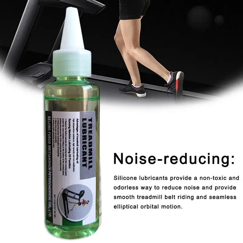 60ml Pure Silicone Oil Treadmill Lubricant Universal Multi Treadmill Lubricant Non-toxic Odorless Silicone Lubricants Treadmill