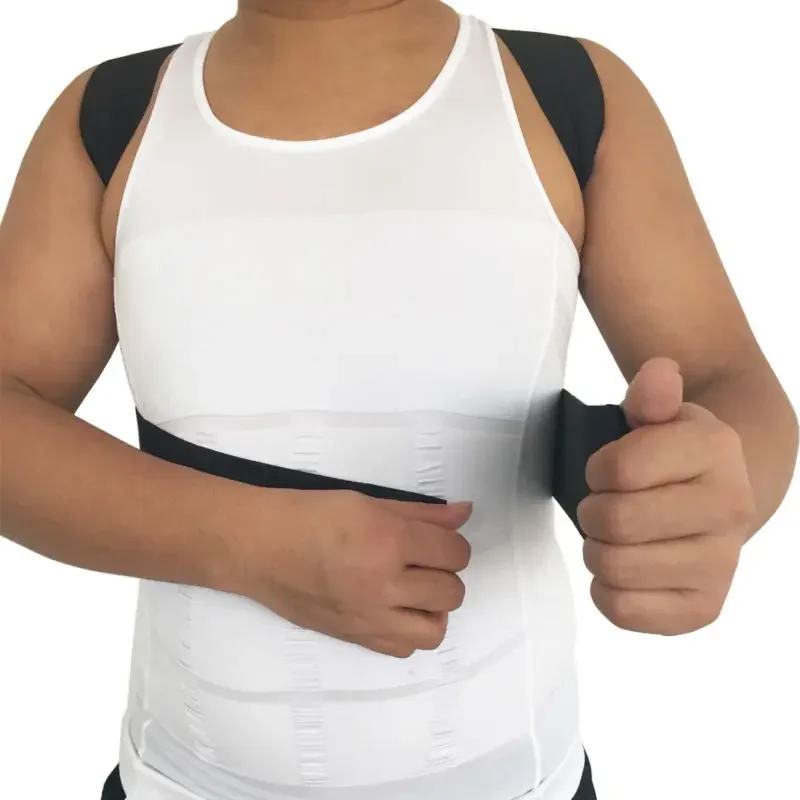 Corsetto correzione della schiena correttore posturale magnetico supporto per spalla dritta supporto lombare sollievo dal dolore bambini donne adulte