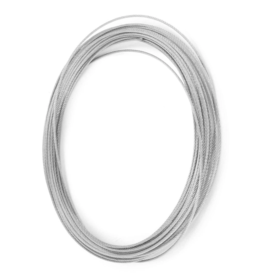 Hoisting 7x7 1.2mm Diameter Stainless Steel Flexible Wire Rope 32.8Ft