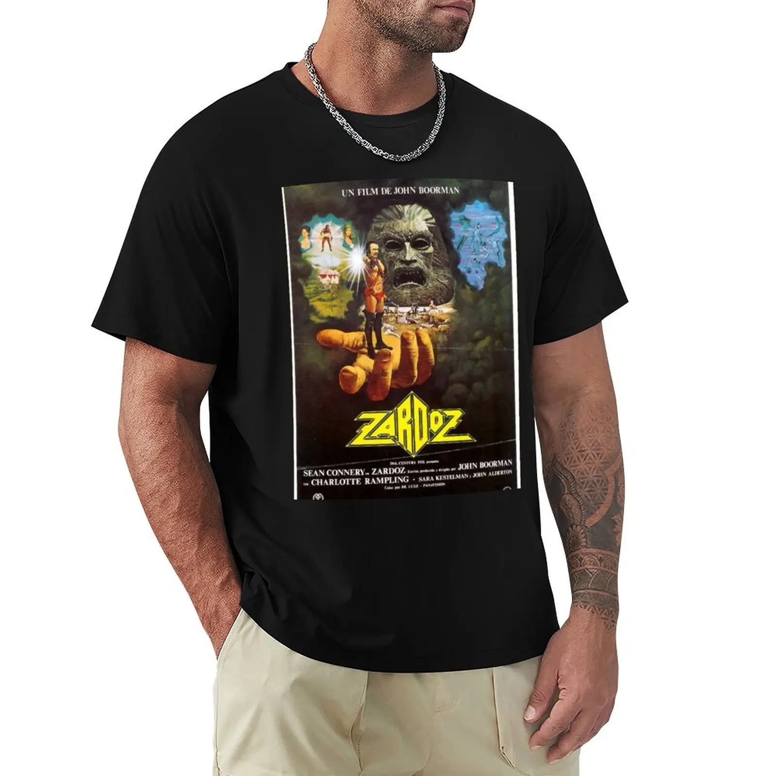 Zardoz, vintage T-Shirt cotton t shirts high quality T-Shirt