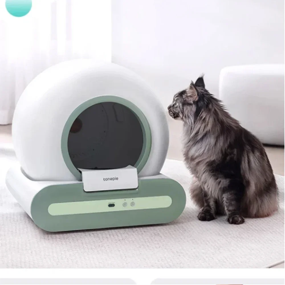 

TONEPTE 2.0 Automatic Cat Litter Box Smart App Control Self Cleaning Litter Boxes Cat Sandbox Electronic Pet Toilet Cat Supplies