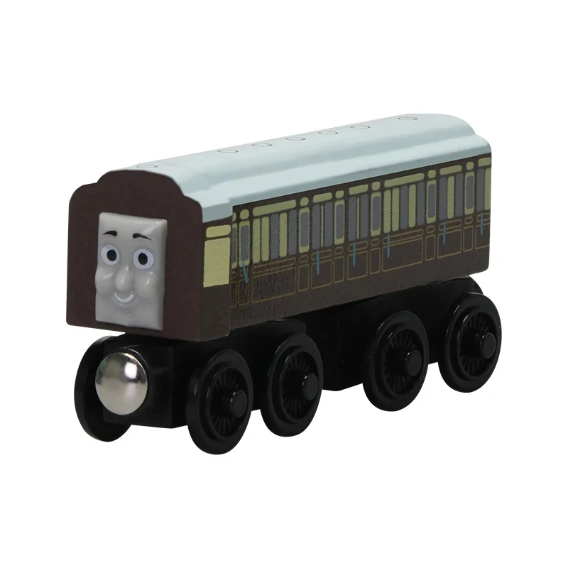 Thomas and Friends Wooden Train Magnetic Molley Gold Diesel Lady Toby Edward Rail Model Toy Educational Toys Kids Birthday Gifts