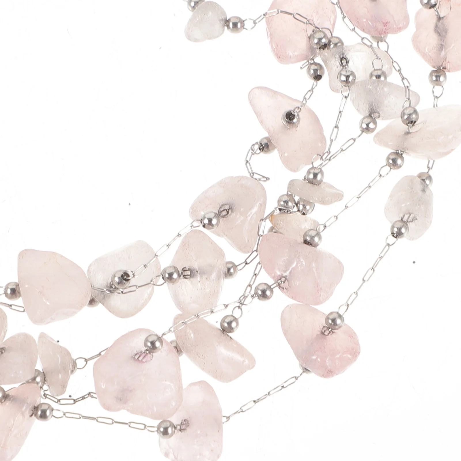 

Natural Stone Bead Chain For Diy Jewelry Making Bracelet Necklace Craft Accessory Multipurpose Handmade Decorative Chain