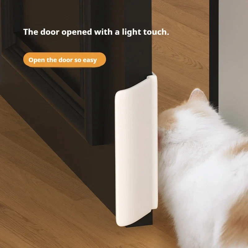 Pet Door Stall Automatic Cat Bedroom Door Keeper Cat Free Access Door in Both Directions