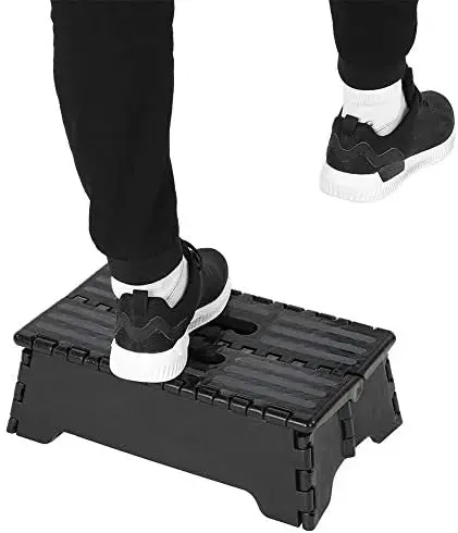 

Folding Step Stool, Portable Step Ladder Half Step Ladder Foot Step Stool For Elderly Pregnant Bathroom Travel Use Adults,