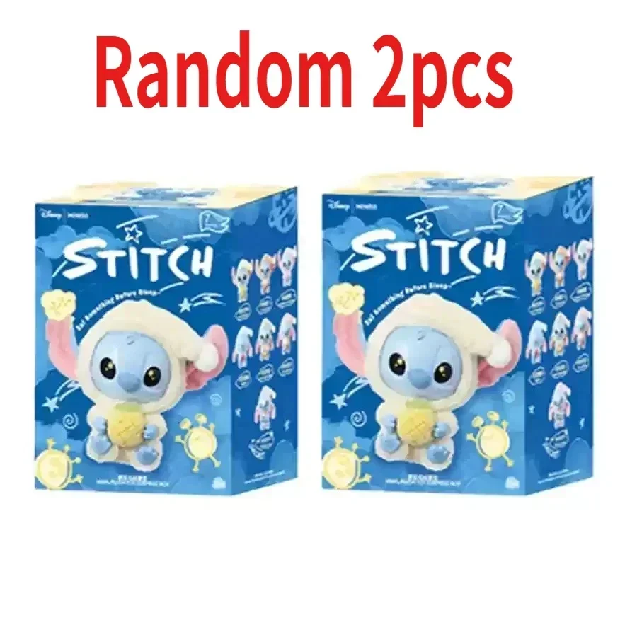 

Stitch Blind Box Bag Eat Some Thing Before Sleep Series Виниловый кулон Милая кукла Mystery Box Пушистая кукла Подарок-сюрприз