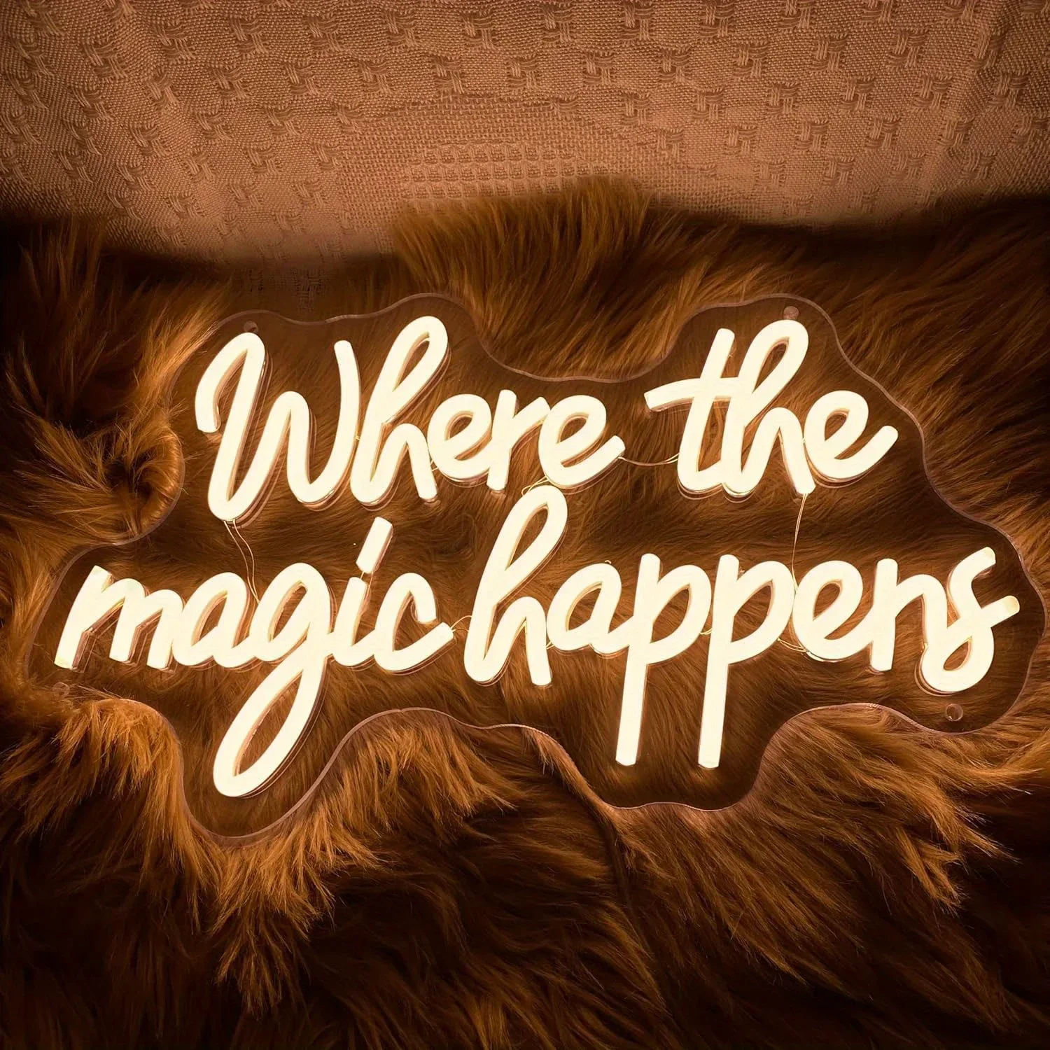 usb電源のネオン壁の装飾大きなledライト結婚式寝室誕生日ゲーム部屋の装飾魔法が起こる場所