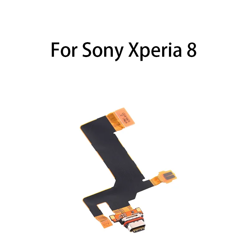 USB-порт для зарядки, разъем для док-станции, зарядная плата, гибкий кабель для Sony Xperia 8