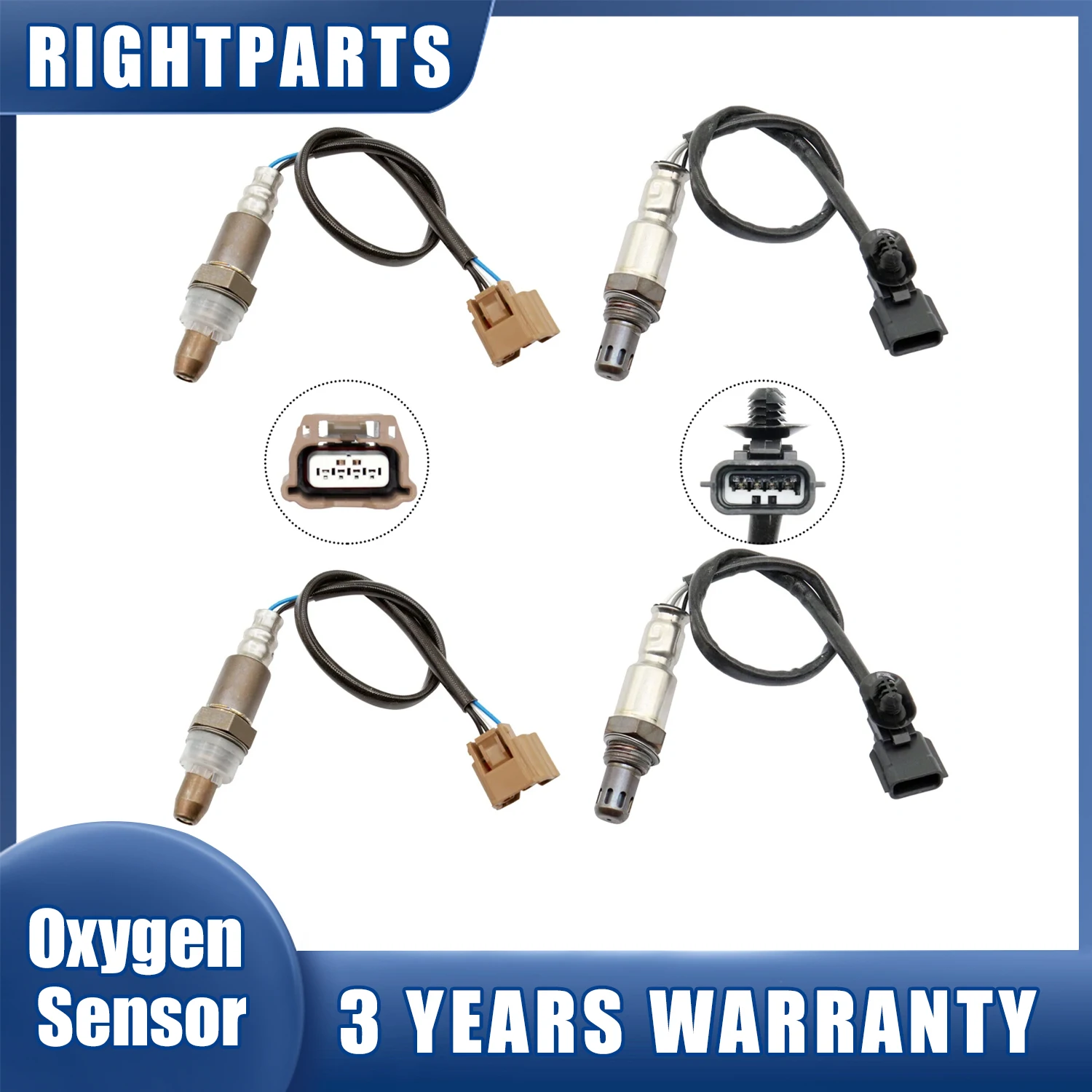 

4pcs Upstream+Downstream Oxygen O2 Sensor 234-9135 234-4906 22693-1MR0A 22693-3RC0A For Nissan Xterra Frontier 4.0L 2013 2014