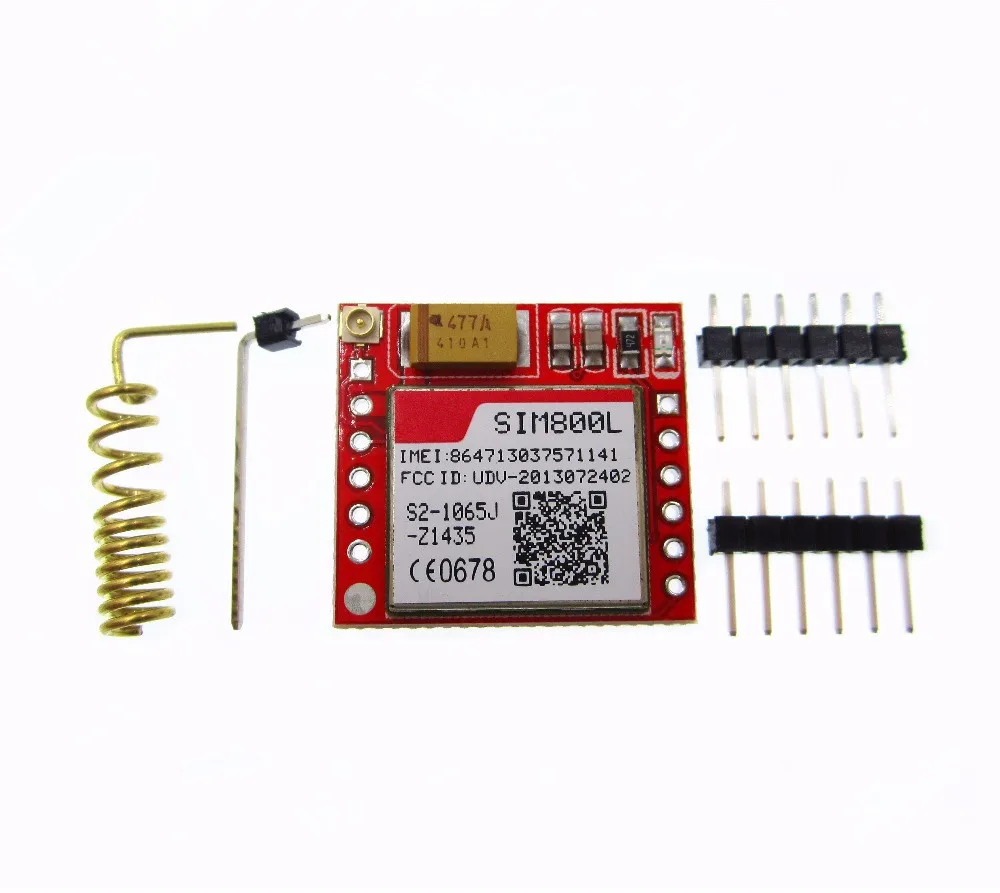

HAILANGNIAO 10PCS SIM800L GPRS GSM Module MicroSIM Card Core BOard Quad-band TTL Serial Port