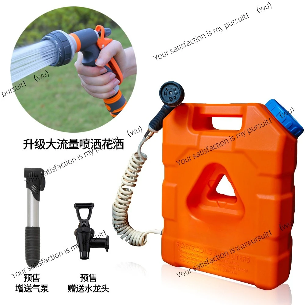 

Plastic 20L Food Grade Outdoor Kettle Off-Road Bucket Car Plastic Oil Bucket Camping Water Storage