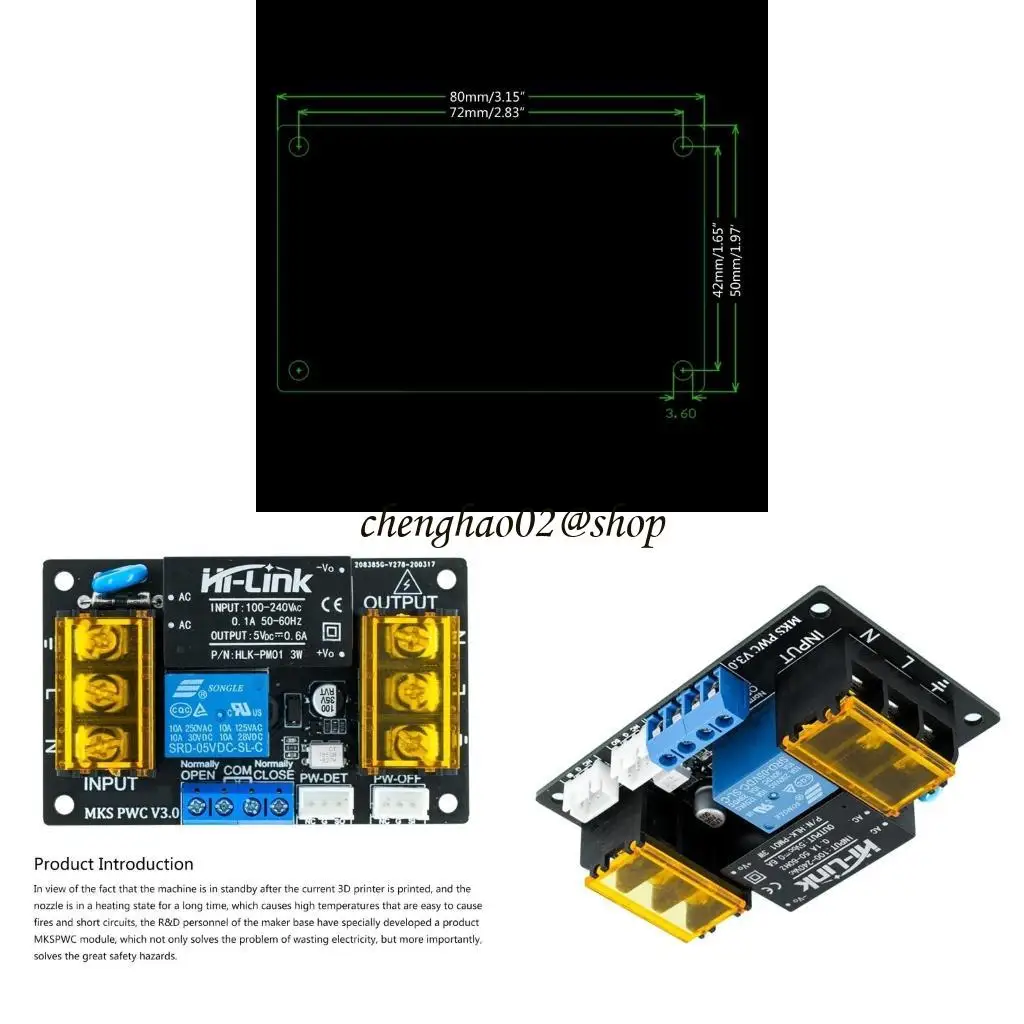 -Druckautomatik -Off -Funktionsmodul MKS PWC Automatisches Abschaltmodul Energieeinsparung 601b