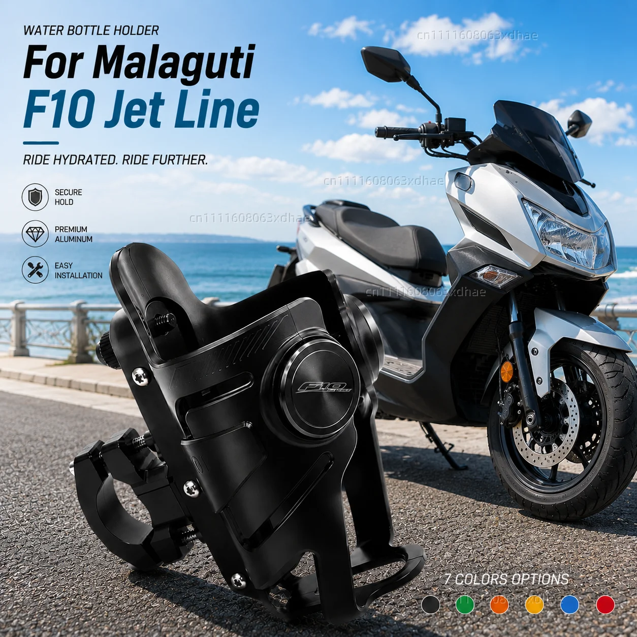 

Motorcycle Water Bottle Holder For Malaguti F10 Jet Line 1995-2003 Coffee Beverage Tea Cup Support Modification Accessories