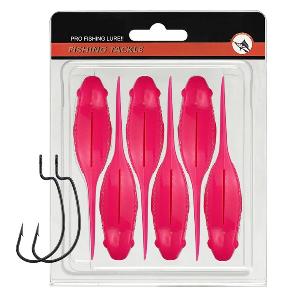 

Набор мягких приманок с длинным хвостом, легкий дизайн, прочный материал TPE, мягкая приманка с длинным хвостом, размер упаковки 15*12 см