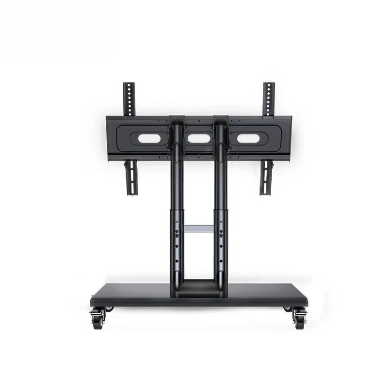 حامل تلفزيون للمسرح، عربة متنقلة من Rostrum 55 65 75 بوصة شماعة شاشة عمودية من الأرض إلى السقف