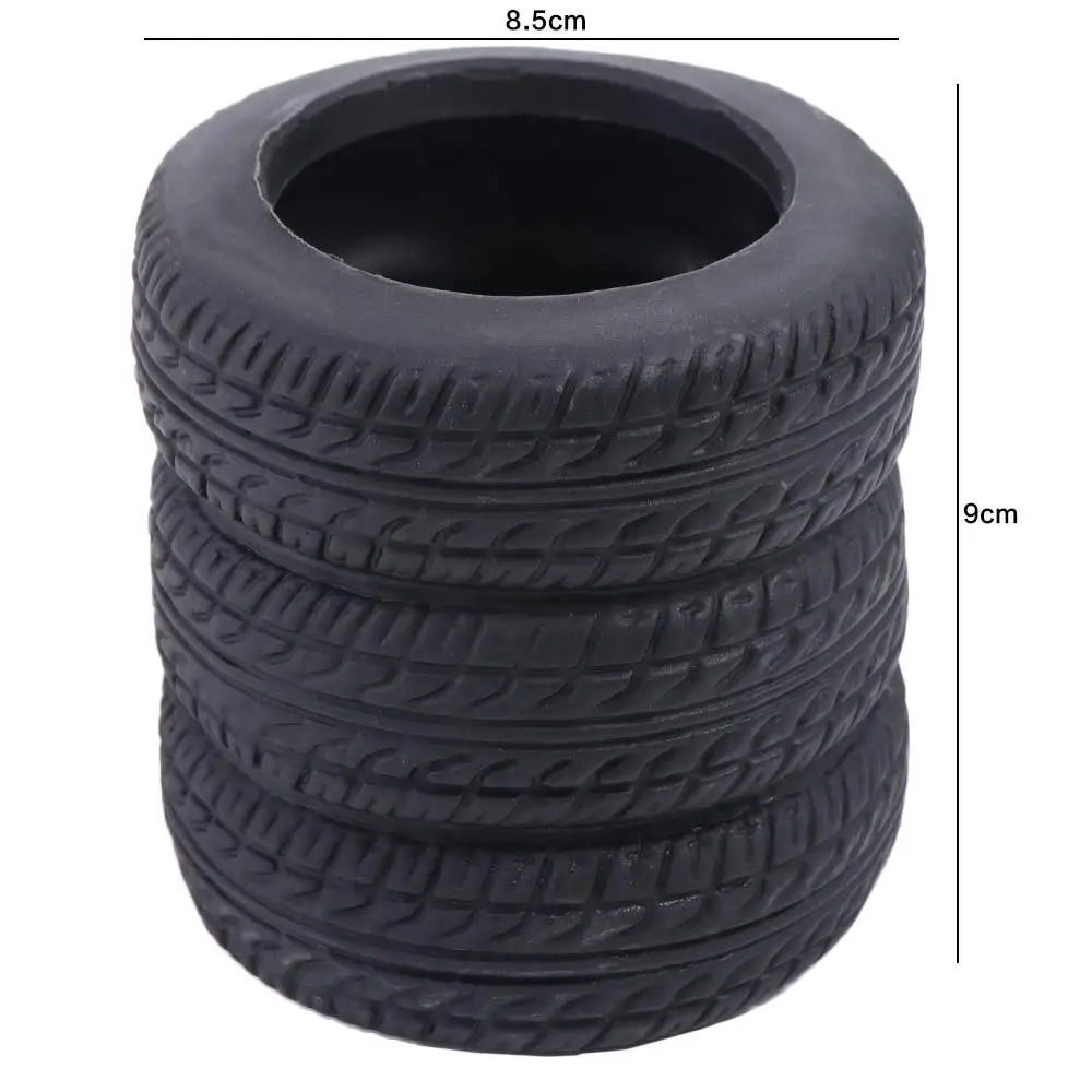 Car Tyre Design Tire Shaped Pen Holder Stationery Storage Multi-functional Stationery Desk Organizer Practical 3-Layer