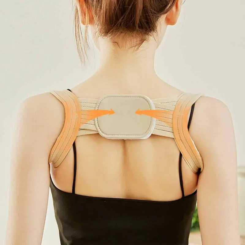 Adjustable Clavicle Posture Corrector Men Women Upper Back Brace Shoulder Lumbar Support Belt Lightweight Posture Correction