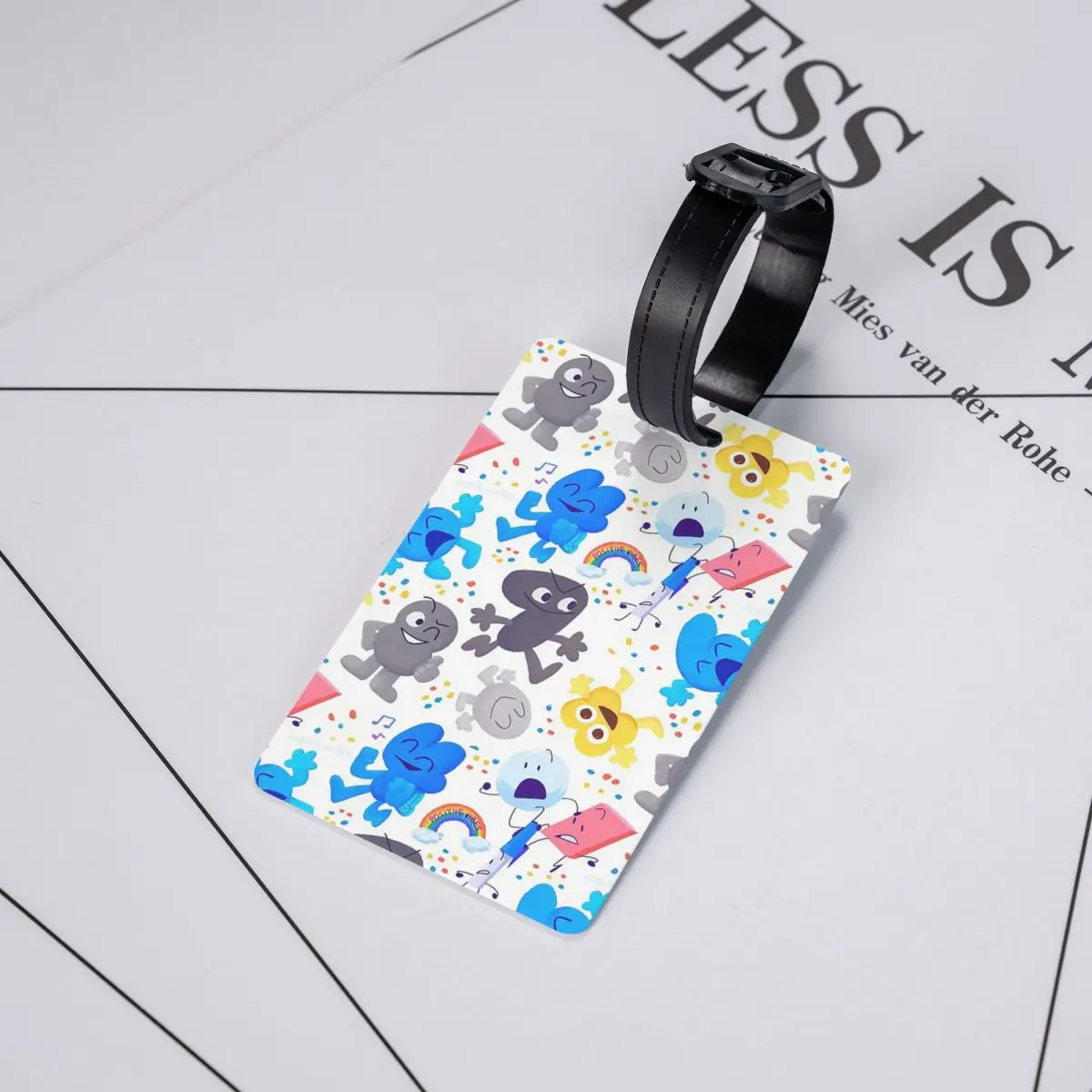 

Bfdi Pattern Luggage Tags Suitcase Accessories Travel Baggage Boarding Tag Label Holder ID Name Address