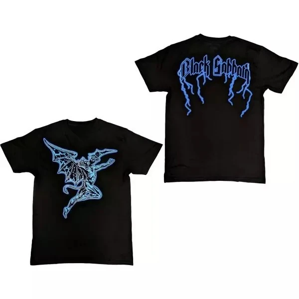 

Vintage Styles BLACK SABBATH Lightning Henry T-Shirt High-end Luxury Is for Both Men and Women Top Y2k
