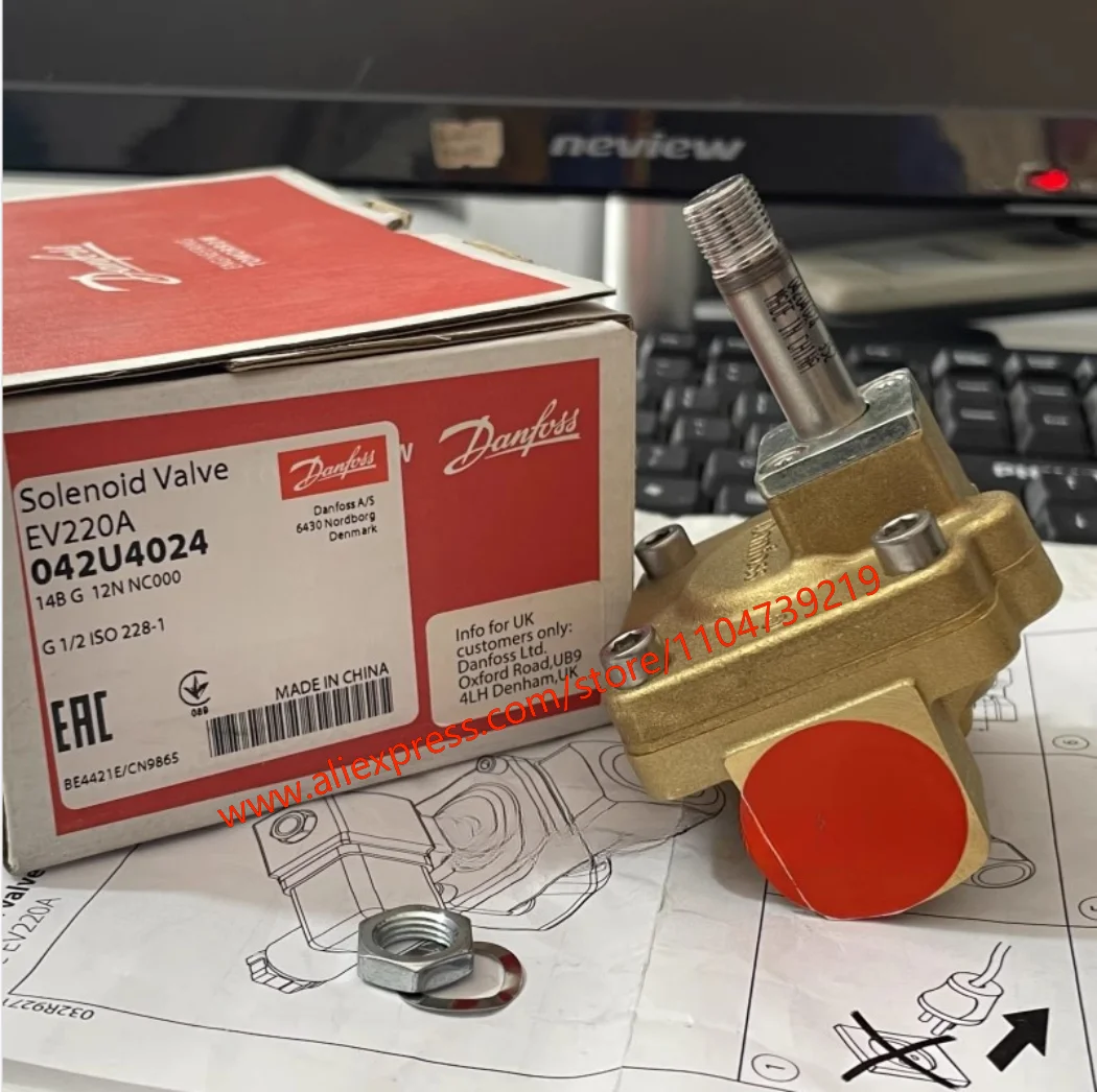 EV220A صمام الملف اللولبي ثنائي الاتجاه يعمل بموضعين 042U4082/042U4084/042U40846/042U4088/032U7115/032U7175