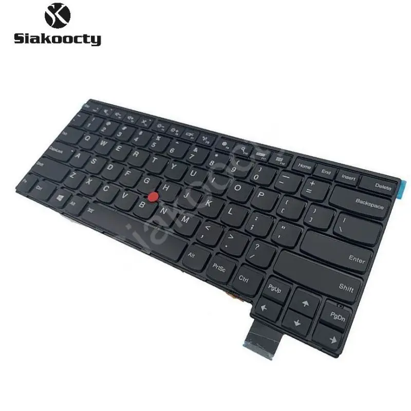 Imagem -04 - para Lenovo Thinkpad T460s T470s Teclado us Backlit 01en682 01en723 Novo