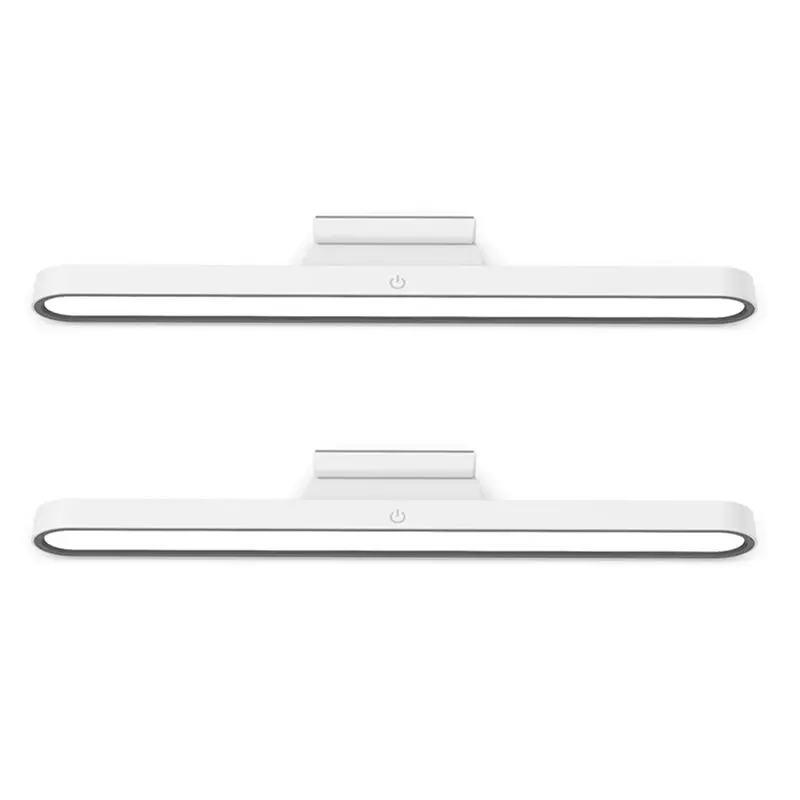 2X Wireless LED Wall Reading Light Stick On Bunk Dimmable Contact Lights Headboard Adhesive Lamp For Makeup Mirror
