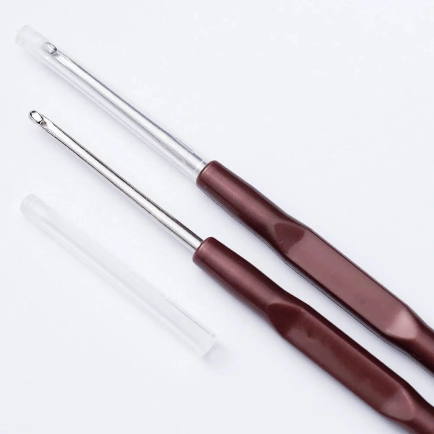 Парик Vades, 4 шт./лот, крючок для вязания крючком 0,5 "0,6" 0,7 "0,8 мм, микро-крючок, иглы для изготовления париков, замки для вязания крючком, инструменты для плетения кос