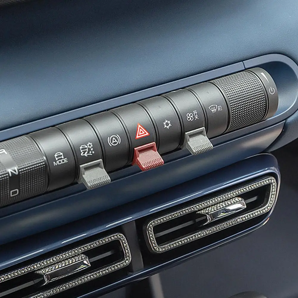 Für BYD Seagull Dolphin Armaturenbrett-Abdeckung aus Premium-Material, Stilvolles Design, Einfache Installation, AC-Lüftungsknopf-Abdeckung, Maßgeschneidert für den Fahrzeuginnenraum – Detail 14
