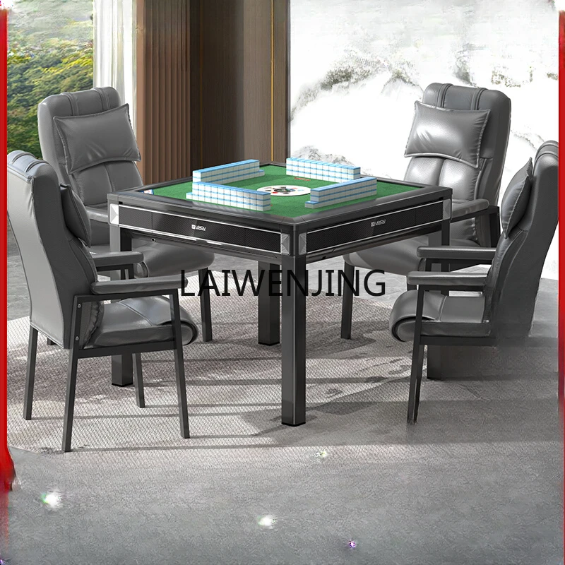 MJY automatic three-layer mahjong machine, no-scratch card table, dual-purpose three-layer card mahjong table