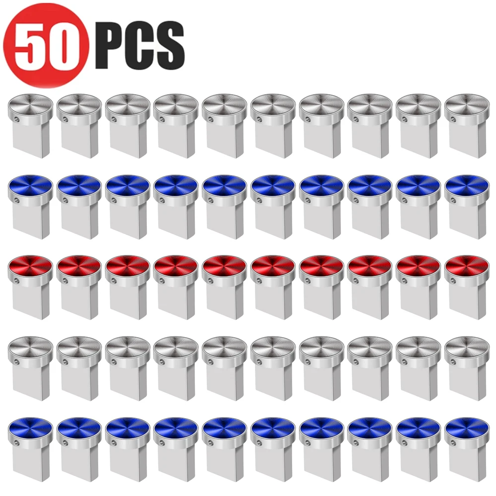 

Набор из 50 металлических USB-флеш-накопителей: 128 ГБ, 64 ГБ, 32 ГБ, 16 ГБ. С возможностью нанесения логотипа. Водонепроницаемые флешки с бесплатной индивидуальной гравировкой.