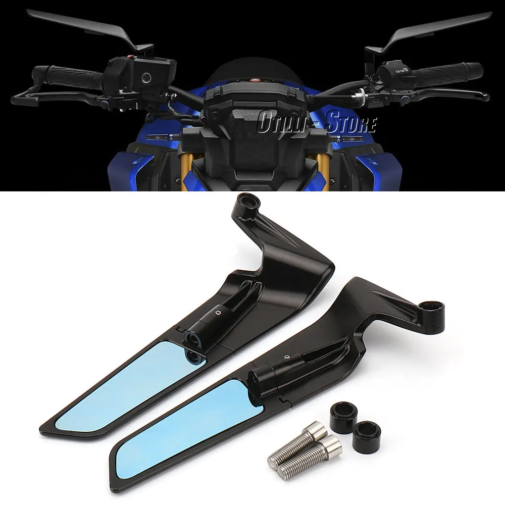

Motorcycle Accessories Adjustable Side Wing Rear View Mirror Suitable For Suzuki GSX-S 1000 2021-2023