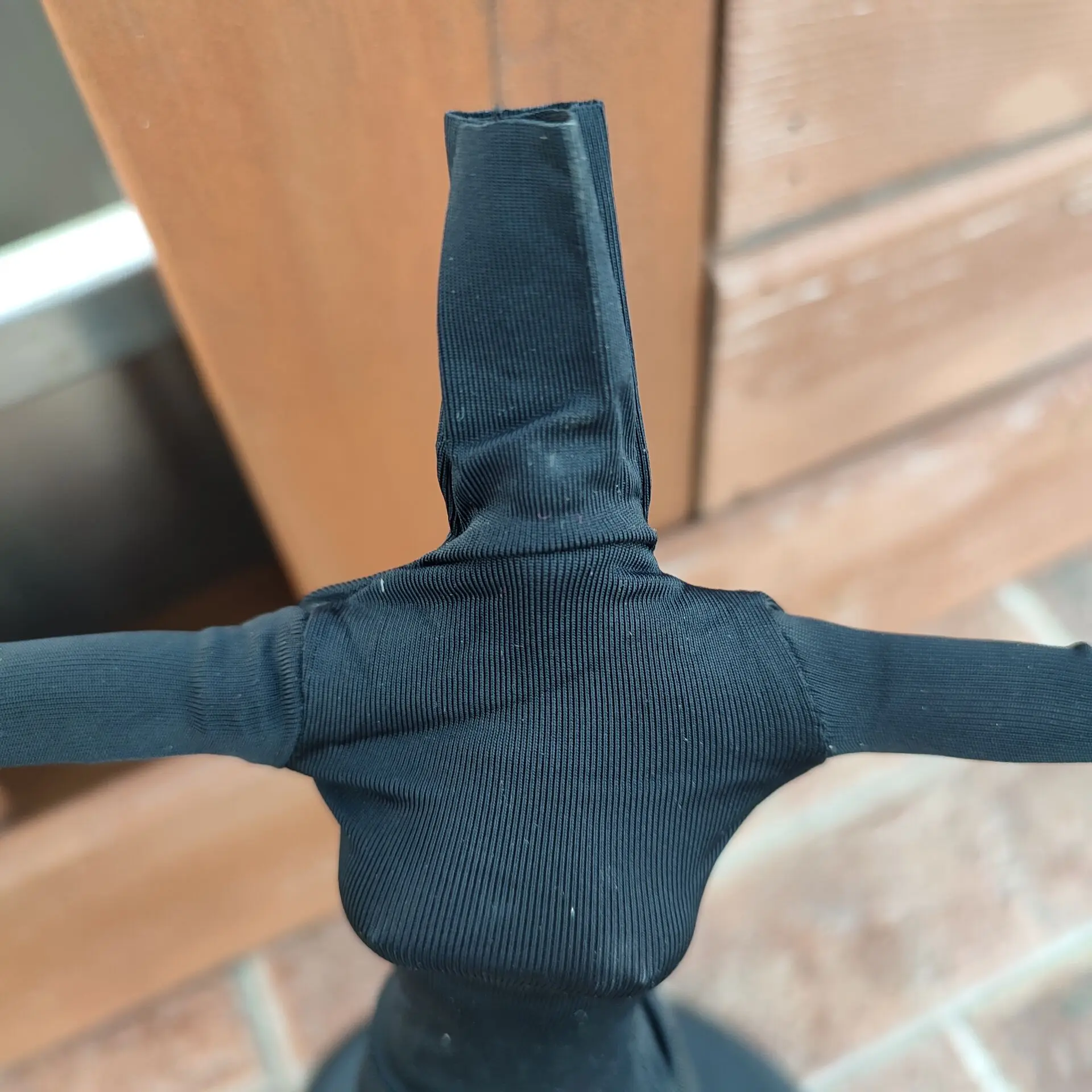 VSTOYS 18XG24 Zestaw ubrań dla kobiecej figurki akcji w skali 1/6: dopasowany top z długim rękawem i wysokim kołnierzem, pasujący do 12-calowych figurek żołnierzyek.