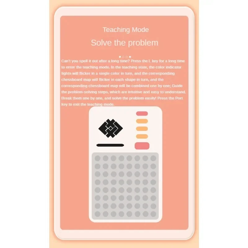 Super bloco inteligente jogo de quebra-cabeça 1000 + nivelado up desafios cérebro teaser quebra-cabeças interativos brinquedos presentes das crianças