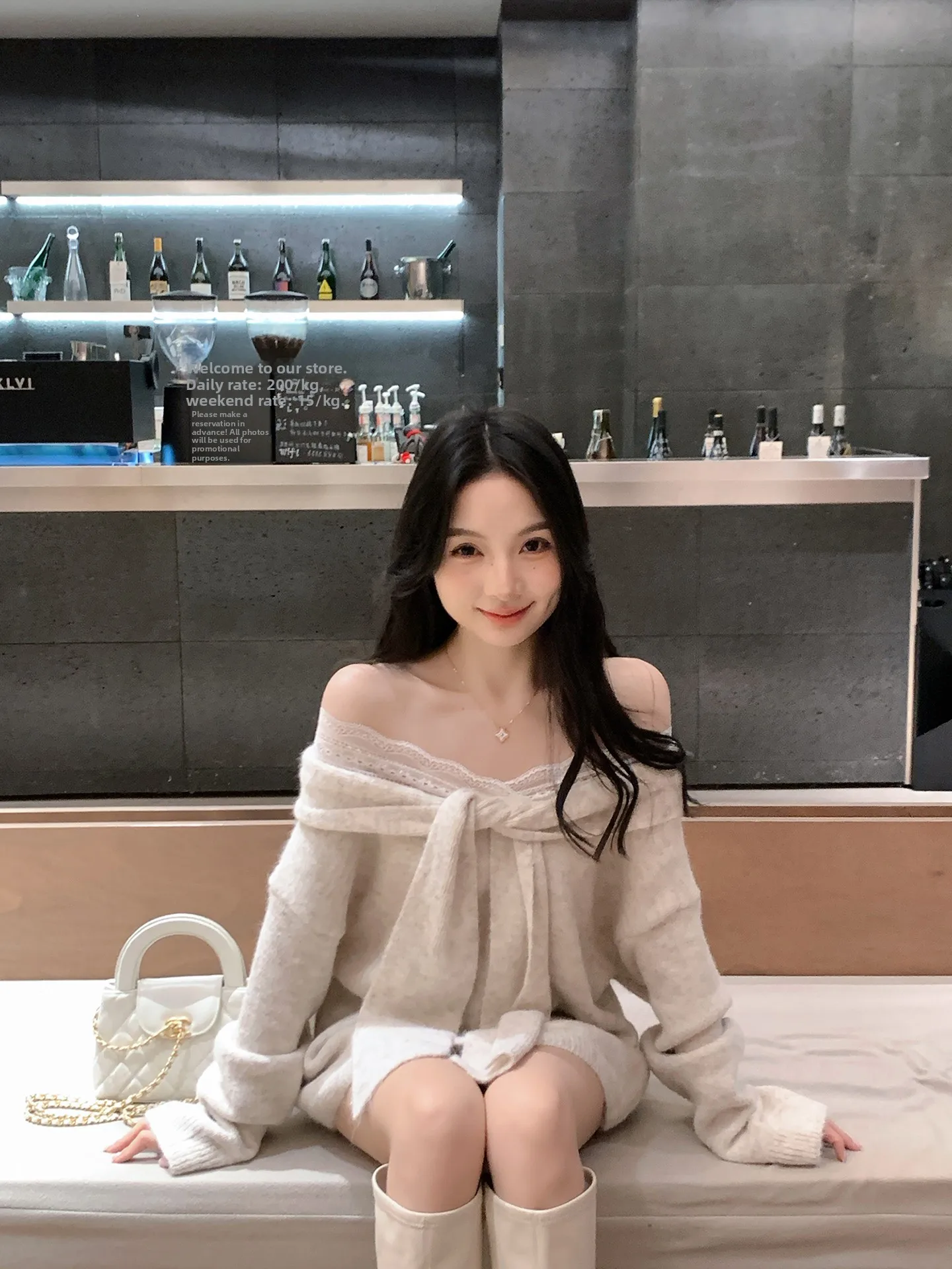 

Женский свитер с открытыми плечами, весна 2026, новинка, комфортный свободный крой, теплый, с длинными рукавами